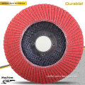 T27 4.5" 115x22mm VSM ceramic grinding disc for stainless steel